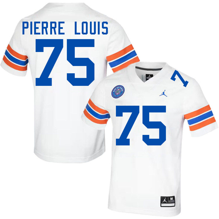 Daniel Pierre Louis Florida Jersey,Florida Gators #75 Daniel Pierre Louis Uniforms,Jersey Youth-Thro